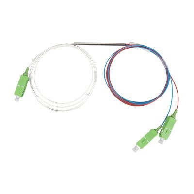 SC/APC 1×2 Mini Tüp FBT Ayırıcı Fiber